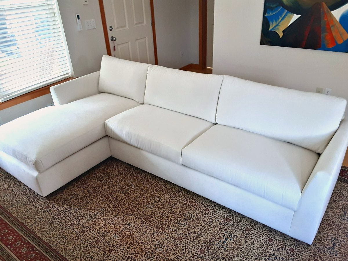 Furniture delivered by Stride Logistics for James & Katie in Poulsbo