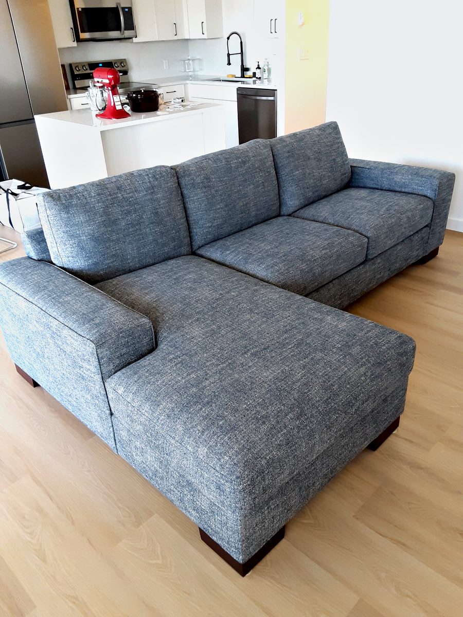 Furniture delivered by Stride Logistics for Dave in Seattle