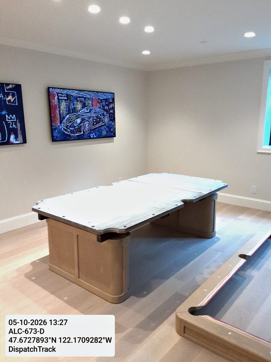 Furniture delivered by Stride Logistics for Luis in Kirkland